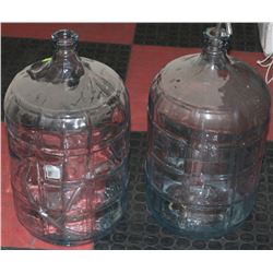 TWO BOTTLES FROM WINE MAKING KIT