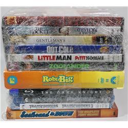 22 MOVIES AND SPORTS DVDS