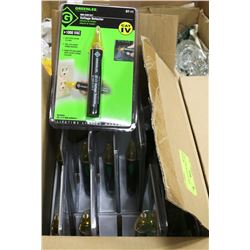 CASE OF GREENLEE VOLTAGE DETECTORS