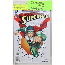 SUPERMAN NEW IN SLEEVE DC COMIC BOOK #0 THE