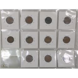 COLLECTION OF CANADIAN 1930S & 1940S PENNIES