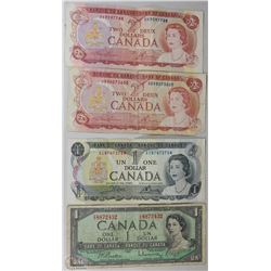 CANADIAN BANK NOTE COLLECTION INCLUDING 1954 $1,