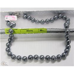 #20-SEA SHELL PEARL NECKLACE 10MM