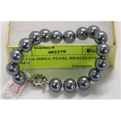 #23- SEA SHELL PEARL BRACELET 10MM