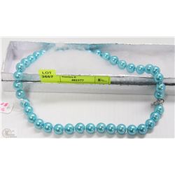 #21-SEA SHELL PEARL NECKLACE 12MM