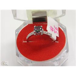 #36-RAINBOW MYSTIC &CZ RING