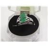 Image 1 : #34-NATURAL EMERALD/ENHANCE RING