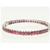Image 1 : #1-STERLING SILVER RUBY(22.2CT) BANGLE