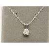 Image 1 : #8-14K GOLD DIAMOND(0.15CT) NECKLACE