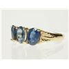 Image 2 : #22-14K GOLD SAPPHIRE(2.68CT) RING  SIZE 6.5
