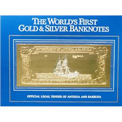 #42-THE WORLD'S FIRST GOLD BANKNOTE