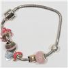 Image 1 : #46-PERSONA PINK BEAD BRACELET