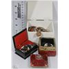 Image 1 : DECORATIVE 3 TRINKET BOXES  WITH JEWELRY