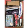 Image 1 : BOX FULL OF OFFICE/SCHOOL SUPPLIES