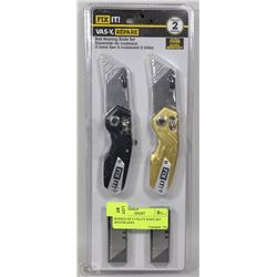 BUNDLE OF 4 UTILITY KNIFE SETS WITH BLADES