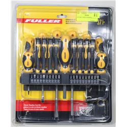 FULLER 37 PIECE SCREWDRIVER KIT