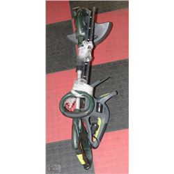 YARDWORKS ELECTRIC GRASS TRIMMER& POWER XT 18"