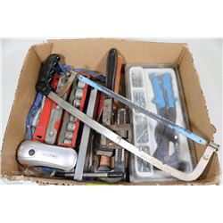 FLAT OF ASSORTED TOOLS