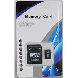 NEW 32GB MICRO SD  MEMORY CARD WITH ADAPTOR