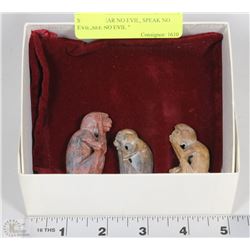 STONE "HEAR NO EVIL, SPEAK NO EVIL,SEE NO EVIL "