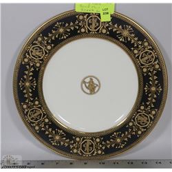 RAISED GOLD WEDGEWOOD BONE CHINA PLATE
