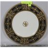 Image 1 : RAISED GOLD WEDGEWOOD BONE CHINA PLATE