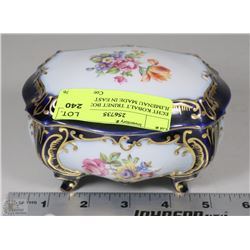 ECHT KOBALT TRINET BOX JLIMENAU MADE IN EAST