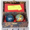 Image 1 : CLOISONNE CHINESE MEDICINE BALLS