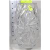 Image 1 : LARGE PINWHEEL CRYSTAL WIDE MOUTH VASE