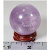 Image 1 : #16-NATURAL AMETHYST QUART/CRYSTAL SPHERE