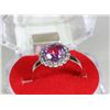 Image 1 : #5-NATURAL AMETHYST .925 SOLID SILVER RING