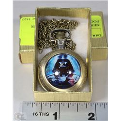NEW STAR WARS DARTH VADER POCKET WATCH