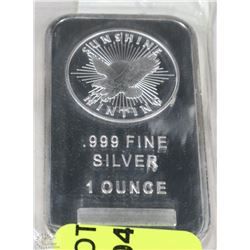 1OZ SILVER BAR