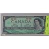 Image 1 : 1967 CANADIAN CENTENNIAL ONE DOLLAR BANKNOTE