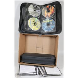 BOX W/2 CD MUSIC CASES FULL OF MUSIC