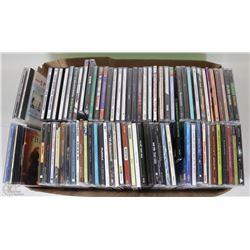 BOX OF CD'S ABOUT 80 INCLUDING: GREENDAY, SMASH