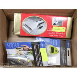 ELECTRIC WINDSHIELD SCRAPER WITH