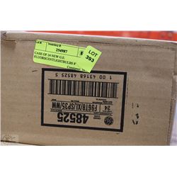 CASE OF 24 NEW GE 8  FLUORSCENTLIGHT BULBS