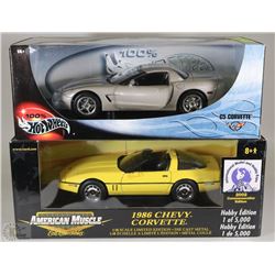 2 DIECAST CORVETTE COLLECTIBLES INCLUDING