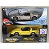 Image 1 : 2 DIECAST CORVETTE COLLECTIBLES INCLUDING