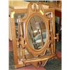 Image 1 : 2 VINTAGE WALL HANGING MIRRORS