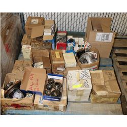 PALLET WITH MOPAR NEW/USED PARTS INCLUDING