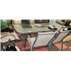 Image 1 : METAL AND GLASS PATIO TABLE WITH 6 CHAIRS
