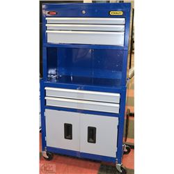 STANLEY TOOL BOX CABINET ON WHEELS