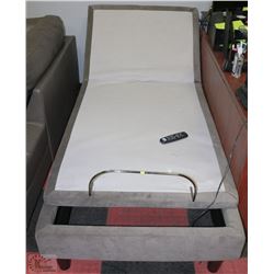 SEALY MICROFIBRE SINGLE SIZE ADJUSTABLE BED WITH