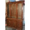 Image 1 : ESTATE 2PC CHINA CABINET WITH 2 GLASS SHELVES