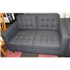 Image 3 : NEW GREY FABRIC 3 PC SOFA SET