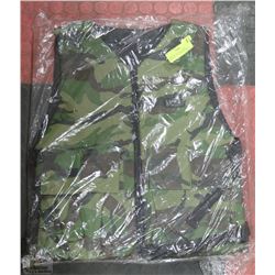 NEW GEN-X-GLOBAL CAMO PAINTBALL VEST (ADJUSTABLE)