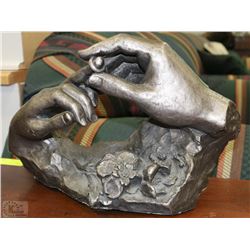 AUSTIN PRODUCT SIGNED SCULPTURE "THE WEDDING RING