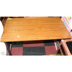 METAL FRAMED WRITING DESK